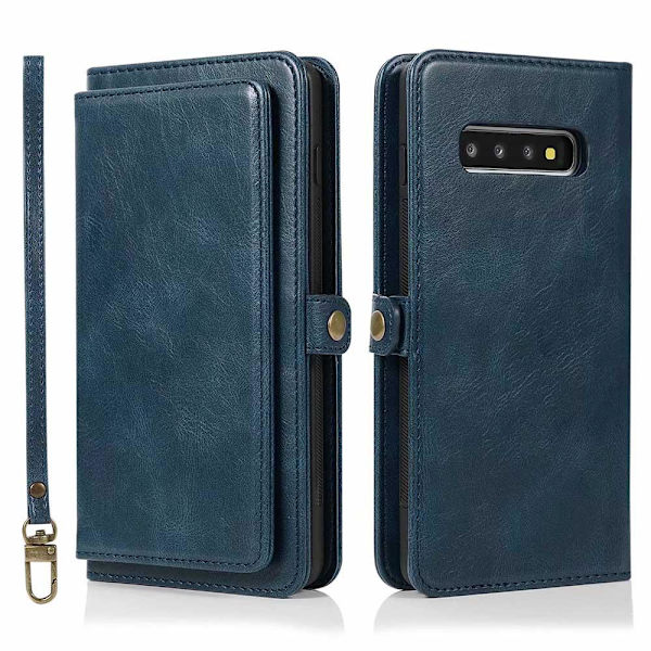 Samsung Galaxy S10 - Smart Plånboksfodral Svart