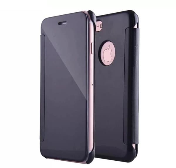 iPhone 6/6S Plus - LEMAN Stilrent Clear View-fodral (ORIGINAL) Guld