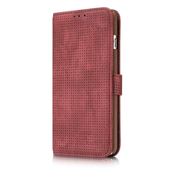 Plånboksfodral i Retrodesign från LEMAN till iPhone 6/6S Plus Brun