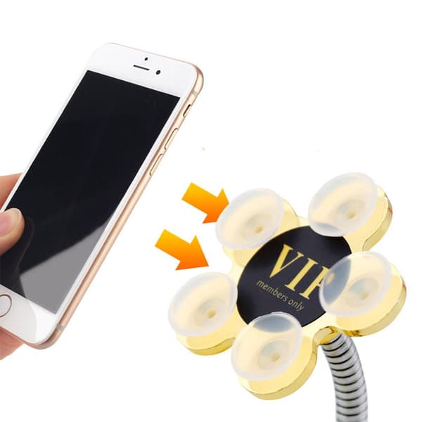 Pålitlig Sugpropp Mobilhållare Blå Blå