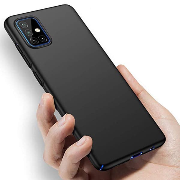 Samsung Galaxy A51 - Matt Skyddsskal Svart