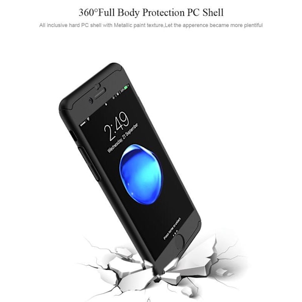 Stilrent Skyddsfodral för iPhone 6/6S  (Fram och bak) Guld