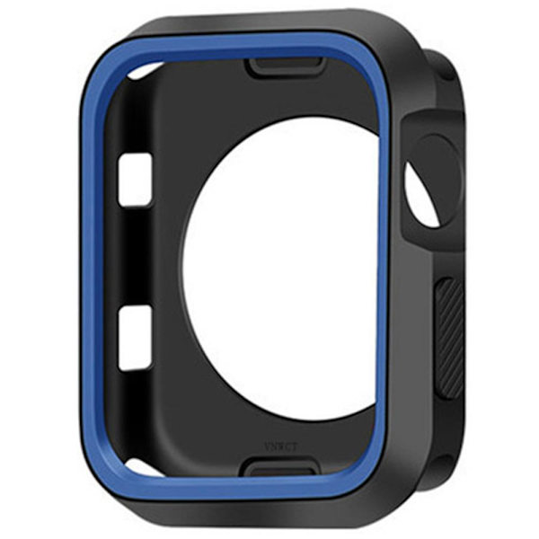 iWatch 4/5 - Stilrent Skyddande TPU Skal Svart/Blå 40mm