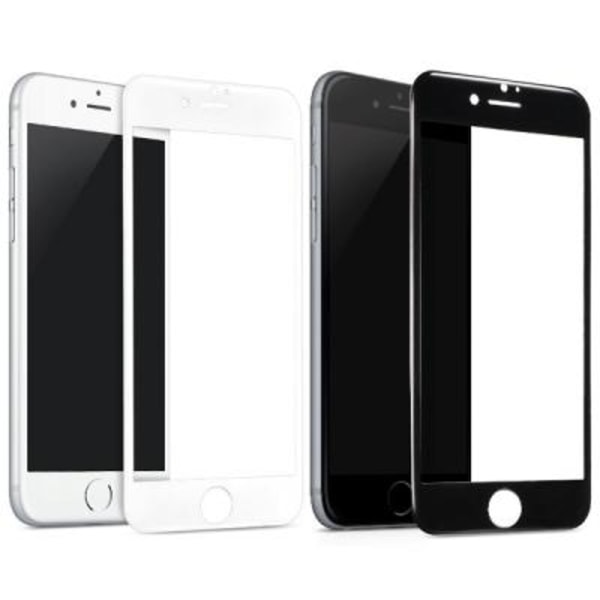 iPhone 6/6S 4-PACK Sk�rmskydd 2.5D Ram 9H HD-Clear Screen-Fit Svart