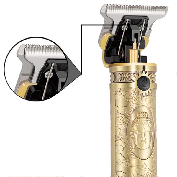 Praktisk Buddha Rakapparat / Trimmer VIT/GULD