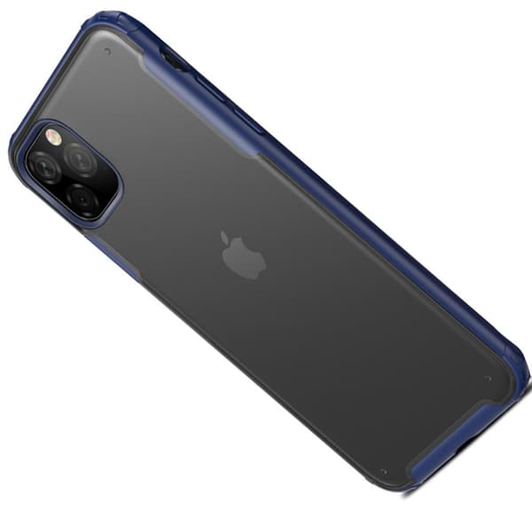iPhone 11 Pro Max - Skyddande Bumper Skal (Wlons) Svart Svart