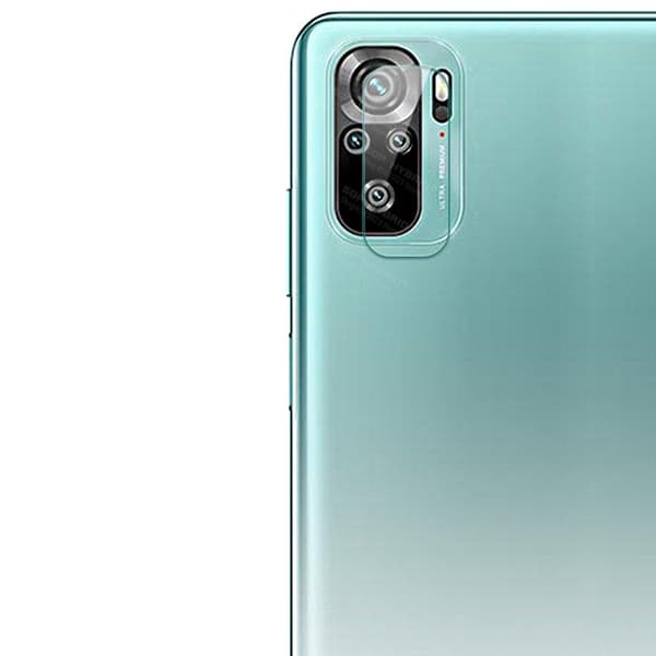 Redmi Note 10S Skärmskydd + Kameralinsskydd HD 0,3mm Transparent