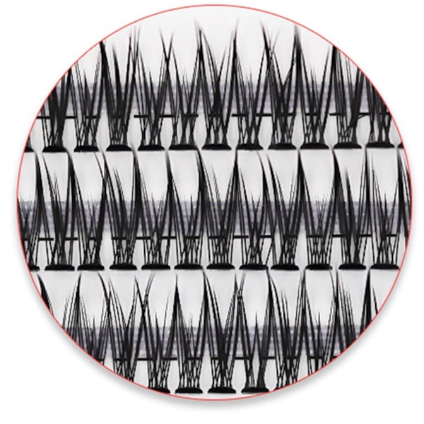 Enstaka Lösögonfransar Syntetiskt Hår 0.07 11mm
