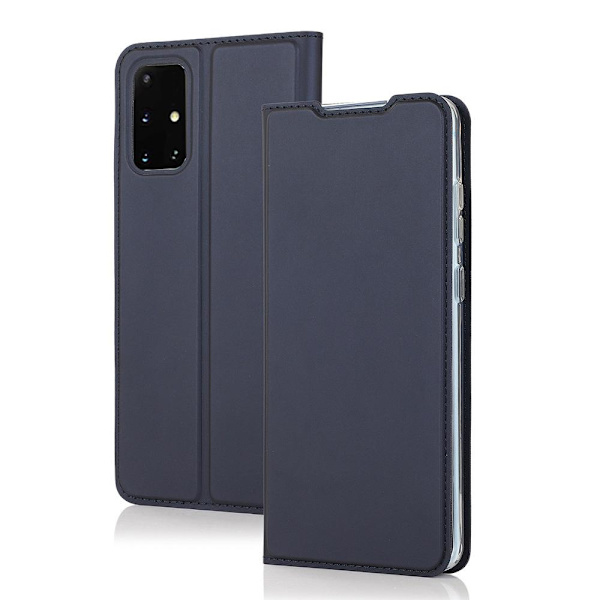 Samsung Galaxy A71 - Stilfuldt Wallet etui Marinblå