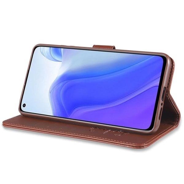 Xiaomi Mi 10T Pro - Plånboksfodral (AZNS) Brun