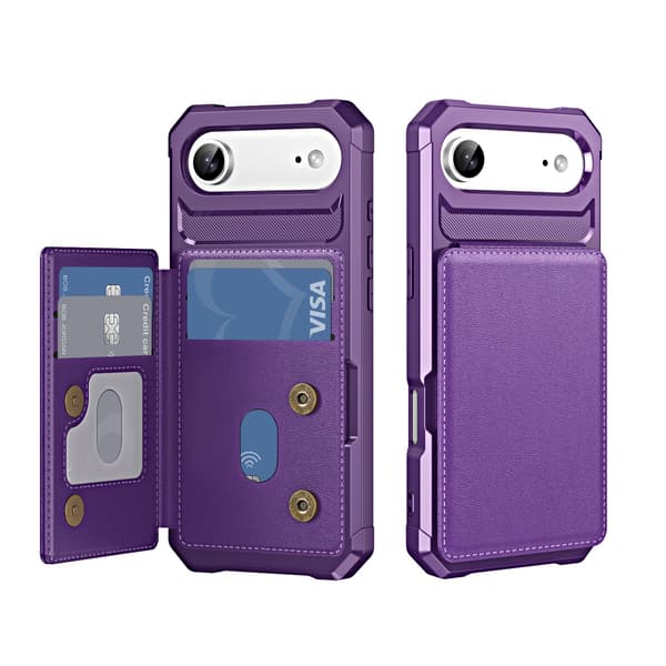 iPhone 17 Air Exklusivt Kortfack-skal Grön
