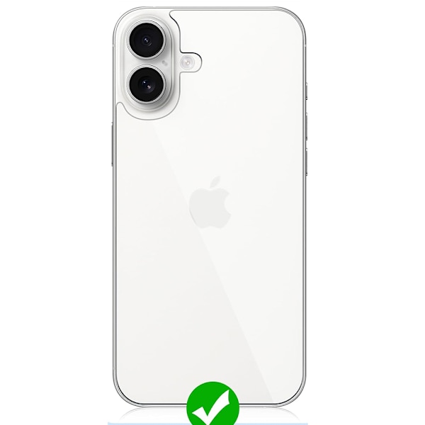 iPhone 16 Plus Baksida Hydrogel Skärmskydd HD 0,2mm