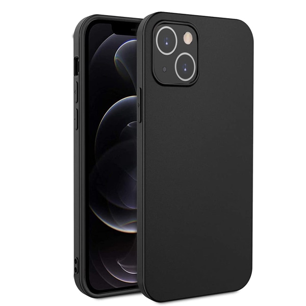 iPhone 14 - Stilfuld mat finish NILLKIN Thin Shell Svart