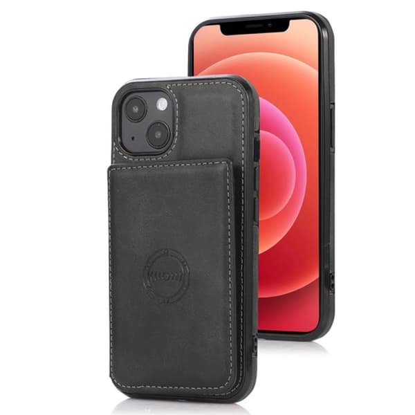 iPhone 14 Plus - Skal med Korthållare Blå