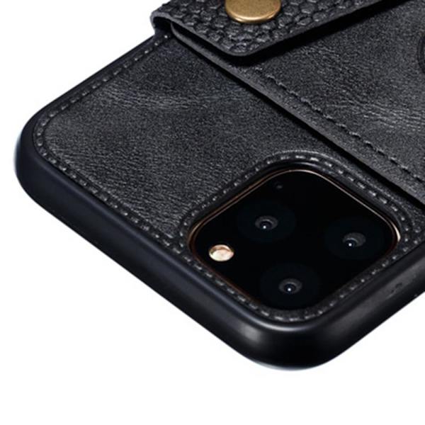iPhone 13 Pro Max - Skal med Kortfack Mörkblå