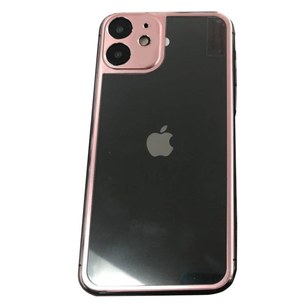 iPhone 11 Skærmbeskytter For & Bag Aluminium 9H HD-Clear Black Svart