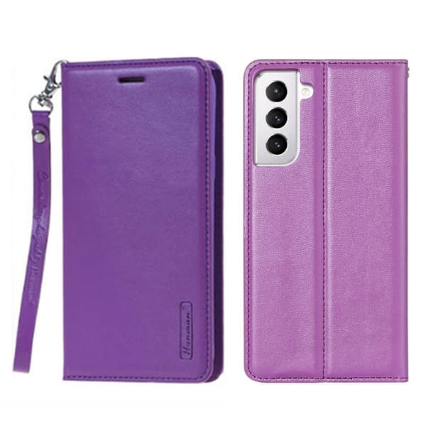 Samsung Galaxy S21 - HANMAN Wallet etui Rosaröd