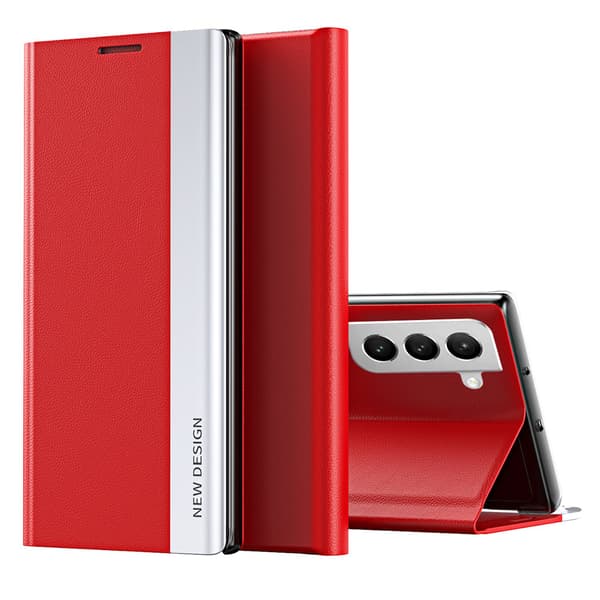 Samsung Galaxy S23 Case - Fullt skydd & praktisk kickstand Vit