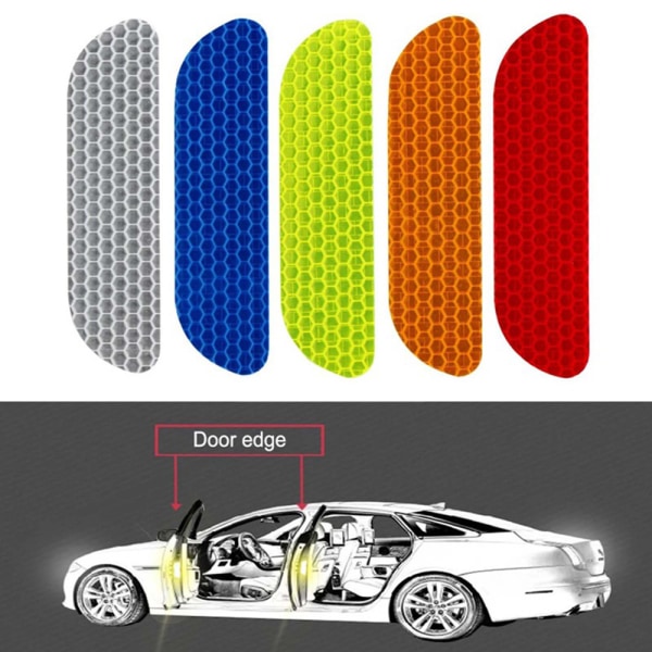 5-Pack Hållbara Reflexremsor Blå