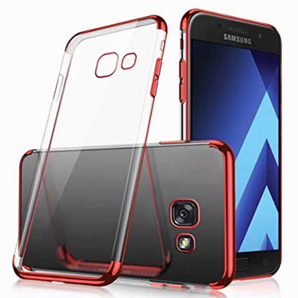 Samsung Galaxy A5 2017 - Stødabsorberende FLOVEME Silikone etui Röd