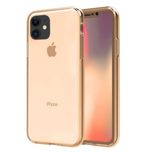 iPhone 12 Mini - Stilrent Dubbelsidigt Silikonskal Guld