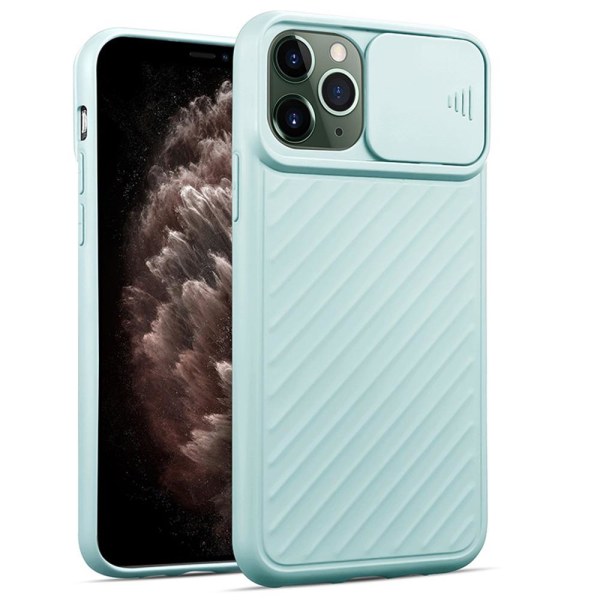 iPhone 11 Pro - Stilfuldt smart cover med kamerabeskyttelse Orange