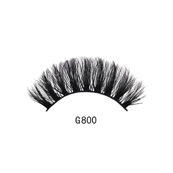 Falske øjenvipper 3D Mink hår 5 par klassiske Patie Minerals G806