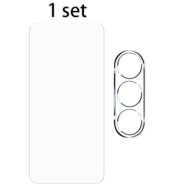 Samsung Galaxy S24 FE - 2-pack Skärmskydd & Kameralinsskydd 0,3mm Transparent