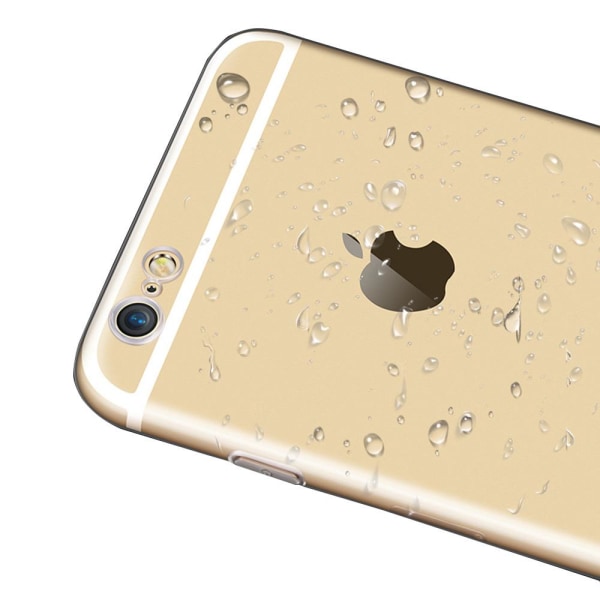 iPhone 7 - St�td�mpande Silikonskal Transparent/Genomskinlig