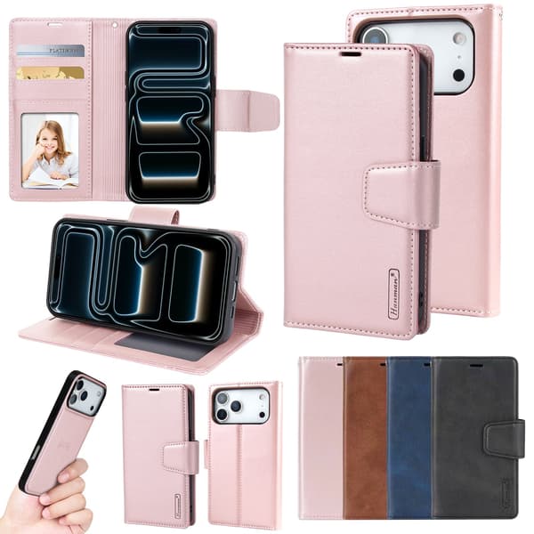 iPhone 17 Pro Elegant 2-i-1 Magnetfodral från Hanman Blå