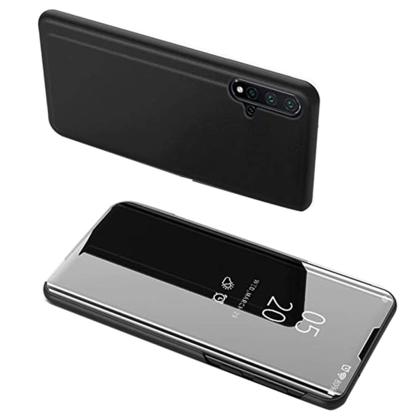 Huawei Nova 5T - Leman Exclusive Smart Case Silver