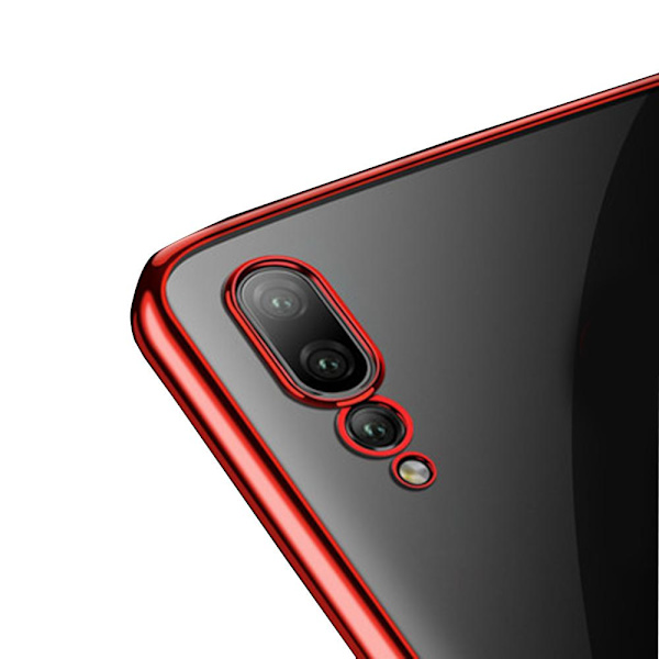 Effektfullt Skal i mjuk Silikon till Huawei P20 Pro Silver