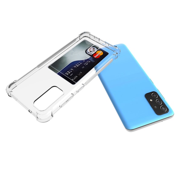Samsung Galaxy A33 5G - Skal med Korthållare Transparent