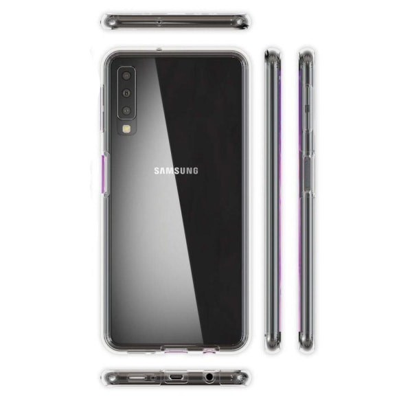 Samsung A50 | 360° TPU silikonikotelo | Kattava suojaus Blå