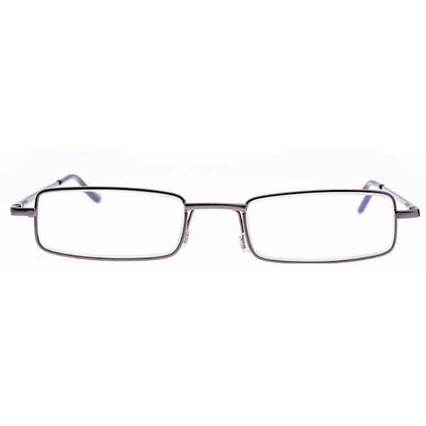 Läsglasögon med Styrka (+1.0-+4.0) Bärbar metalllåda UNISEX Svart +3