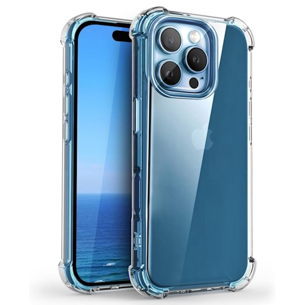 iPhone 16 Pro Max - Exklusivt Silikonskal med Avancerat Stötskydd
