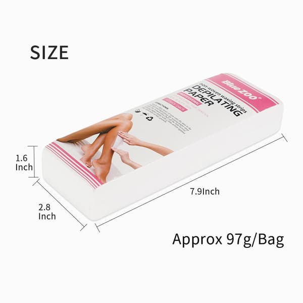 Depilating Remsor för Vaxning Rosa