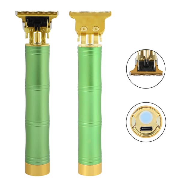 Professionell Hög Kvalitet Rakapparat / Trimmer Grön