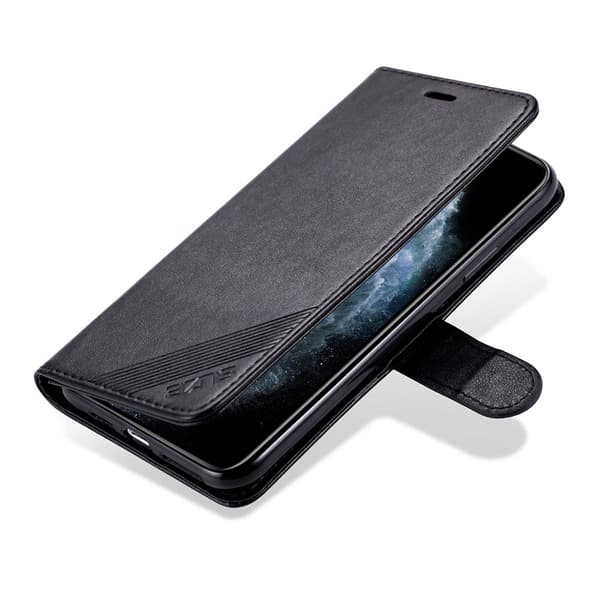 iPhone 12 Mini Fodral med Kortfack & Magnetlås Brun