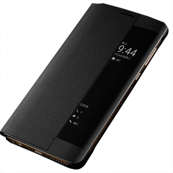Huawei P30 - Stilfuldt etui (Smart-View) fra Nkobee Svart