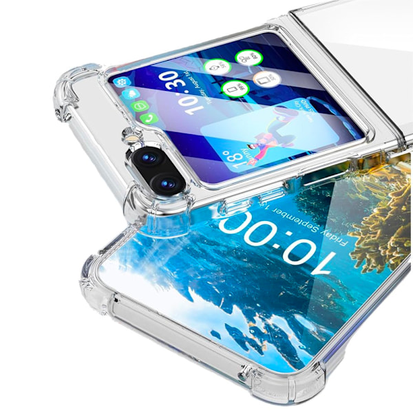 Samsung Galaxy Z Flip 6 - Stilrent Hybridskydd Transparent