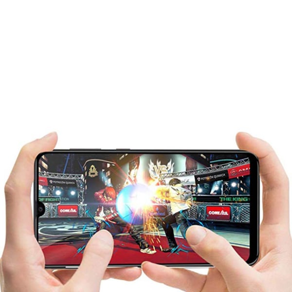 Samsung A70 2-PACK Anti-Spy Skärmskydd 9H Screen-Fit HD-Clear Sekretessglas