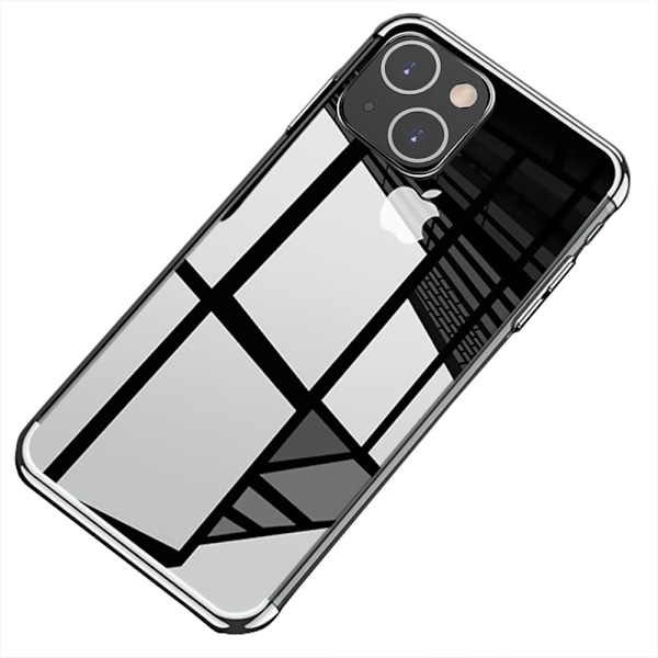 iPhone 13 Mini - FLOVEME Silikonskal Svart