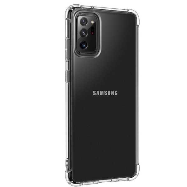 Samsung Galaxy Note 20 Ultra - Beskyttende skal TYKT HJØRNE Transparent/Genomskinlig