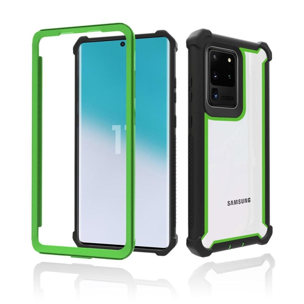 Samsung Galaxy S20 Ultra - Tehokas suojakuori Green Svart/Grön