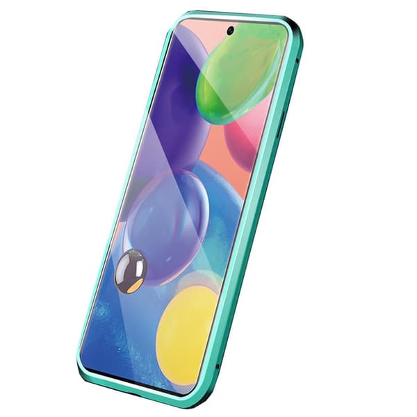 Samsung Galaxy A71 - Magnetisk dobbeltcover Svart