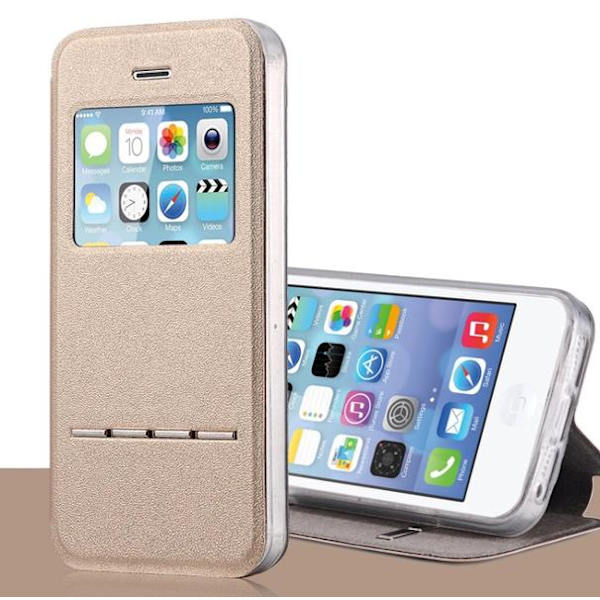 Smartfodral med Svarsfunktion - iPhone X Rosa