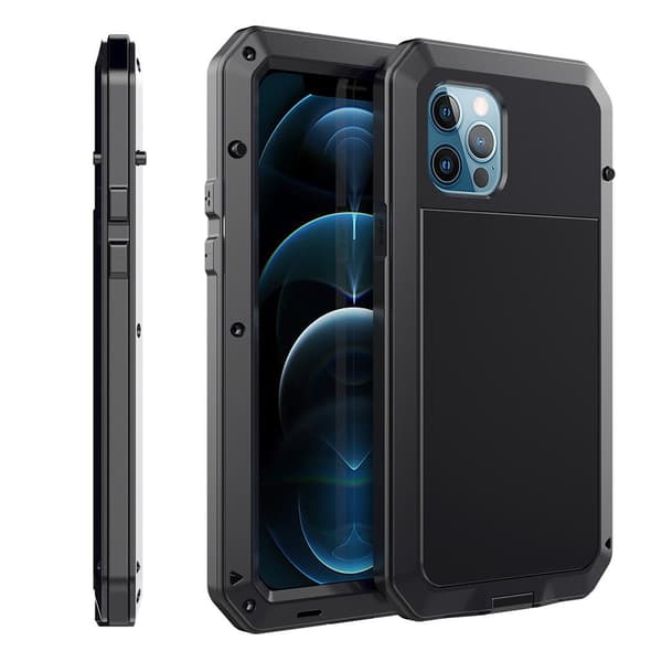 iPhone 12 Pro - Skyddsskal (HEAVY DUTY) Röd