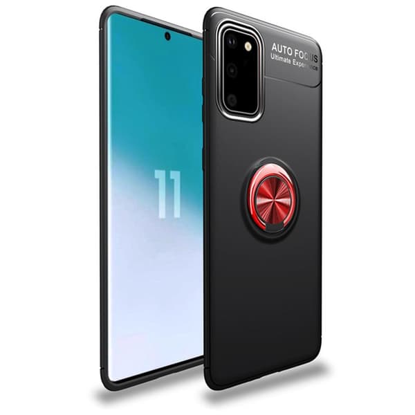 Samsung Galaxy S20 - Effektfullt Skal med Ringhållare Blå Blå