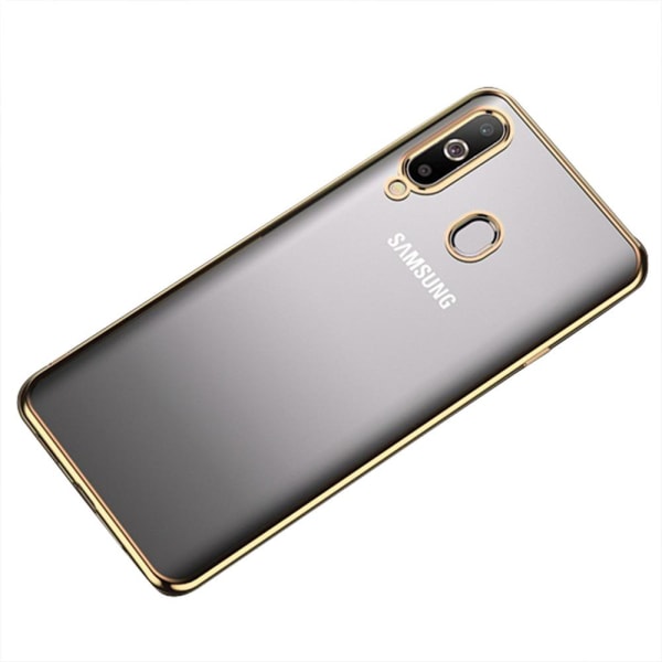 Samsung Galaxy A40 - Effektfullt Silikonskal från FLOVEME Guld Guld